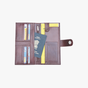 GIFT REEGALO The Leather Passport &Amp; Travel Wallet