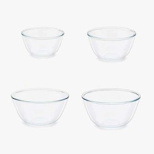 BOROSIL Basics Mixing Bowl Set Of 4