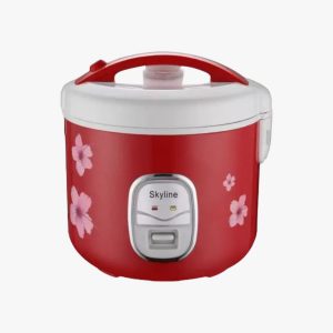 SKYLINE Full Body Rice Cooker 1.8ltr(Red)