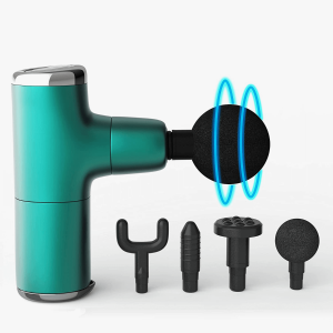 LIFELONG Wireless Llgm36 Powerful Gun Massager With 4 Heads LIFELONG Wireless Llgm36 Powerful Gun Massager With 4 Heads