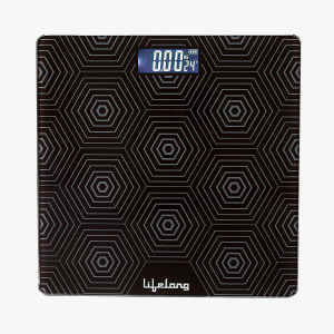 LIFELONG Llws18 Digital Weighing Scale|Glass Weighing Scale Machine