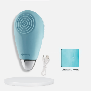 LIFELONG Llm351 Facial Cleansing Massager Brush, Rechargeable Electric Handheld Face Massager,