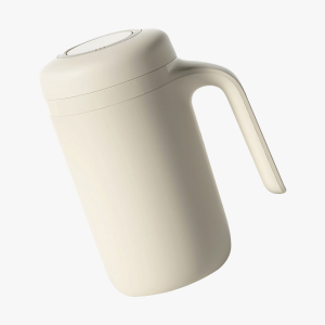 ARTIART Hill Spill Proof Suction Green Tea Mug With Handle